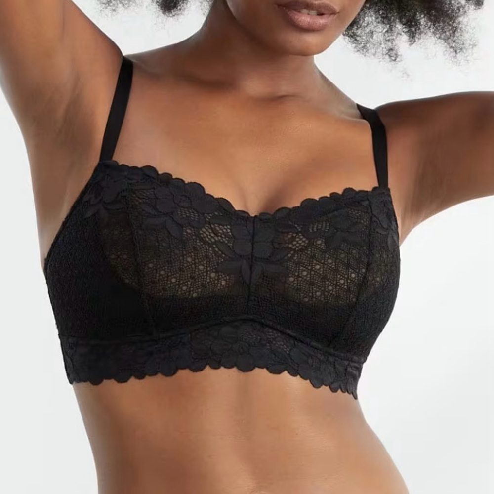 Bare Necessities Black Lace Bra - Picture 12 of 13